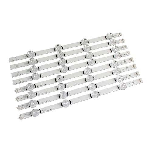 RCTGPGJAC 8 stücke X Led-hintergrundbeleuchtung Streifen Kompatibel for LG TV 390HVJ01 Lnnotek DRT 3,0 39 "39LB5610 39LB561V 39LB5800 39LB561F DRT3.0 39LB5700 39LB650V von RCTGPGJAC