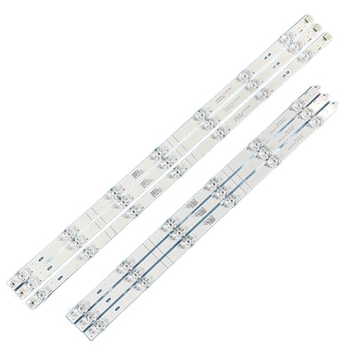 RCTGPGJAC LED-Hintergrundbeleuchtungsstreifen, kompatibel mit Hisense 55 Zoll TV 55R6E3 U55F8000H LB5500Q 55A6H 55A7300FTUK 55H78G HD550X1U82-L1-2019061101 LB5500P V0 von RCTGPGJAC