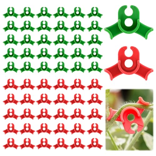 RCYHCY 60 Stück Pflanzenbieger, Pflanzentrainer für Niedrige Belastung, 90 Grad Pflanzenstiel-Trainer, Plant Training Biege Clips, Zum Biegen von Pflanzenstämmen und Ändern der Wuchsrichtung von RCYHCY