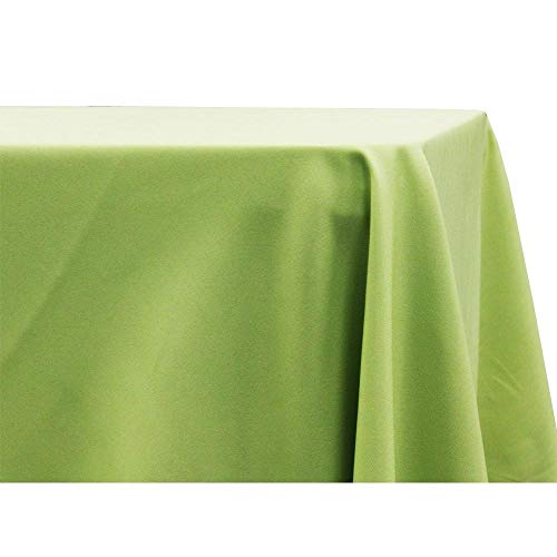 Tischdecke aus Polyester | 1 Stück | Apfelgrün | rechteckig rechteckig | 2 m x 3 m von RCZ Décor