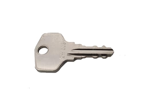 Schlüssel für abschließbaren Fenstergriff Fensterschlüssel Schlüsselcode 2W 005 Ersatzschlüssel MTR 2W005 von RD.Produkte