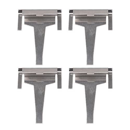 RDEXP DA61-06796A Kühlschrank-Abflussrohr-Clip, Metall, silberfarben, 4 Stück von RDEXP