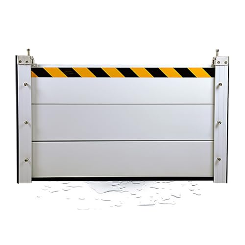 Hochwasserschutzplatte For Den Außenbereich Von Wohnhäusern – Garagentor, Schnelldamm, Wiederverwendbare Aluminium-Hochwasserschutzplatte In Zwei Richtungen(11.5FT) von RDHMJSJAZ