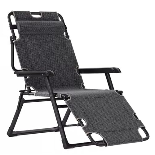 RDIAYDN Liegestuhl Klappbar Relax-Liegestuhl, Tragbarer Liegestuhl, Faltbarer Und Verstellbarer Sessel, Sonnenliege, UnterstüTzung 100kg, for Garten Und Terrasse (Color : B) von RDIAYDN