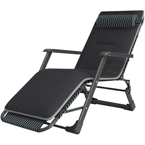 RDIAYDN Zero Gravity Reclining Chair, Sonnenliege, StüHle Liege for Strand Terrasse Garten, Faltbarer Liegestuhl, Liegestuhl 330 Lbs, Liegestuhl for Den AußEnbereich (Color : B) von RDIAYDN