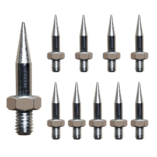 Hochpräzise Ersatzstifte für Feuchtigkeitsmesser Einfache Installation Ersatzstifte, passend für Feuchtigkeitsmessgerät der MT-Serie, 10-teiliges Set von RDINSCOS