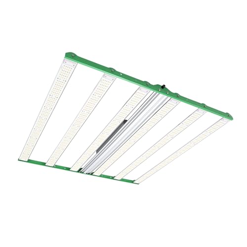 RDJ Bouns 720W LED Grow Lampe Wachstumslampe für 120x120-Zuchtzelt, 6 Bar 100V–277V LM281B+ Pflanzenlampe,2.8 umol/J Vollspektrum, Gesamtgröße 120 x 120CM, Daisy Chain dimmbar RDJ Bouns 720W LED Grow Lampe Wachstumslampe für 120x120-Zuchtzelt, 6 Bar 100V–277V LM281B+ Pflanzenlampe,2.8 umol/J Vollspektrum, Gesamtgröße 120 x 120CM, Daisy Chain dimmbar von RDJ Bouns