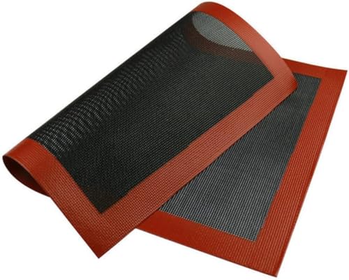 1 Piece Micro-Perforated Oven Mat Baking Mat for Macaroons Silicone Oven Mat on Both Sides Non-Stick Coating Heat Resistant and Reusable Mat Placemat 1 Piece Micro-Perforated Oven Mat Baking Mat for Macaroons Silicone Oven Mat on Both Sides Non-Stick Coating Heat Resistant and Reusable Mat Placemat von RDNKVB