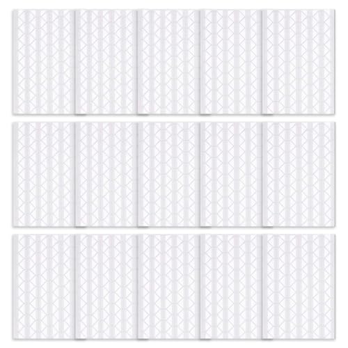 RDNKVB 15pcs Fotoecken selbstklebend Bilder Alben Scrapbook DIY Basteln Bilder Randaufkleber transparent von RDNKVB