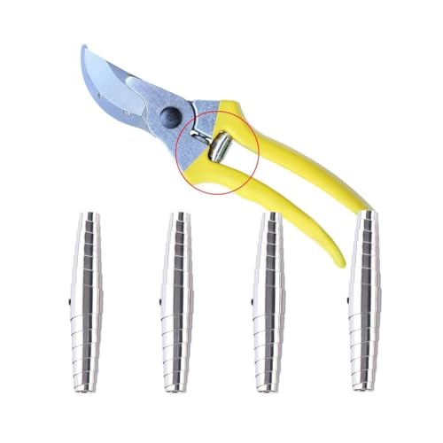 RDNKVB 4 Stück Gartenschere Ersatzfeder Edelstahl Feder Ersatz Rebscherenfeder Gartenschere Federteile Volute Gartenscherenfedern Allgemeine Art Ersatzfedern (5,8 cm) von RDNKVB