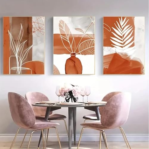 RDRDtbtr Boho-Chic-Leinwand- Bilder Terrakotta-Töne einfache Formen Linien Leinwandgemälde abstrakte Poster Kunstdrucke Bilder für Zimmer Heimdekoration 40 x 60 cm x 3 ungerahmt RDRDtbtr Boho-Chic-Leinwand- Bilder Terrakotta-Töne einfache Formen Linien Leinwandgemälde abstrakte Poster Kunstdrucke Bilder für Zimmer Heimdekoration 40 x 60 cm x 3 ungerahmt von RDRDtbtr