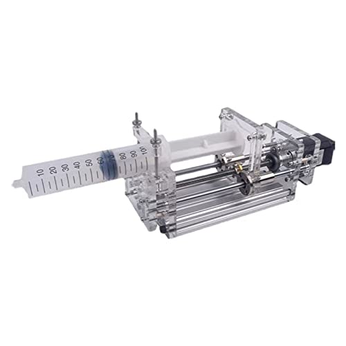 1-150 ml Labor-Mikrospritzenpumpe Desktop-Präzisions-Elektro-Injektionspumpe Antriebspumpe Flüssigkleberspender DC 12 V,Einfach zu bedienen(A) von RDVXI