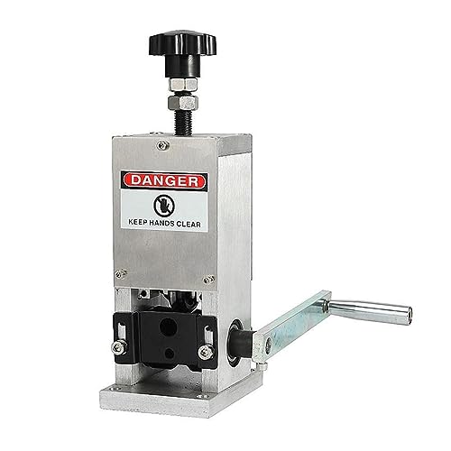 Abisoliermaschine, 1,5–25 mm manuelle Kupferdraht-Abisoliermaschine, Durchmesser, Ersatzklinge, Schrott-Recycling-Werkzeug, Kabelabisolierer, Schäler(With 2Pc Extra Blade) von RDVXI