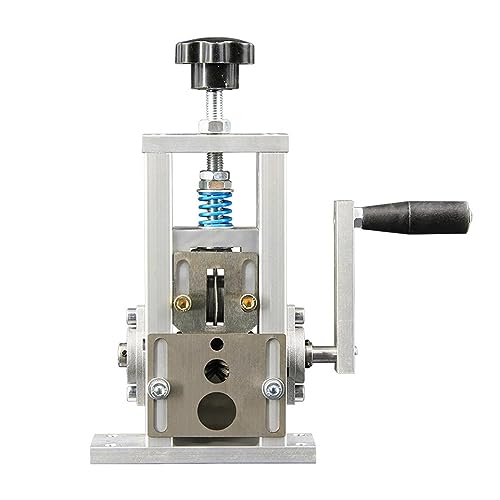 Abisoliermaschine, Manuelles Schrott-Abisolierwerkzeug, multifunktionales, tragbares Metall-Kompakt-Haushalts-Schrott-Kabelabisolierer-Bohraufsatz(Pack 1) von RDVXI