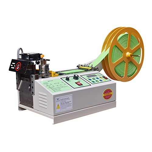 Computer Heiße und Kalte Tuch Gürtelband Schneidemaschine Auto Magic Klebeband Gurtband Maschine Elastische Schnittwerkzeuge,Einfach zu bedienen(986 cold 220) von RDVXI
