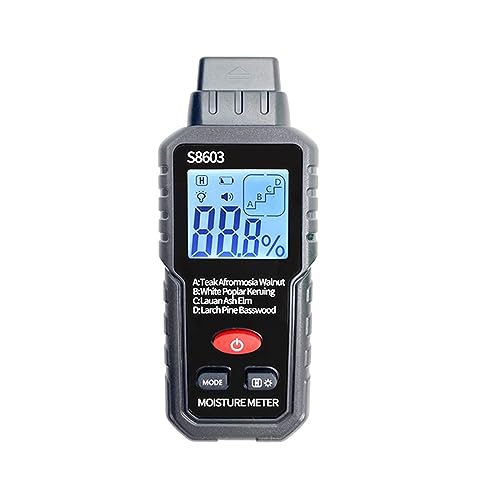 Feuchtigkeitsmesser, Holzfeuchtemessgerät, 4-in-1, Holzspäne, Haarfeuchtigkeit, Feuchtigkeitsdetektor, Hygrometer, Brennholztester, Holzarbeit, Holzbearbeitung Feuchtigkeitsmesser, Holzfeuchtemessgerät, 4-in-1, Holzspäne, Haarfeuchtigkeit, Feuchtigkeitsdetektor, Hygrometer, Brennholztester, Holzarbeit, Holzbearbeitung von RDVXI