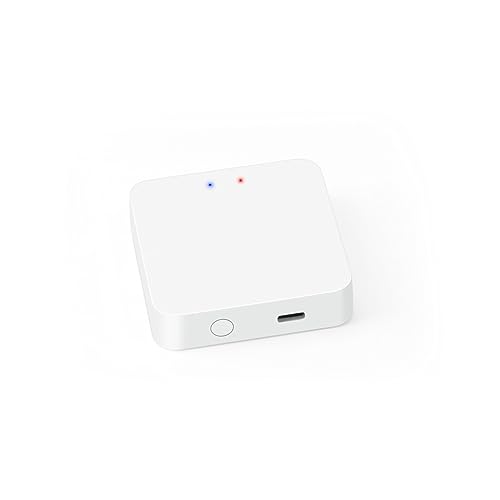 Feuchtigkeitsmesser, Tuya Zigb Drahtlose Boden Feuchtigkeit Meter Temperatur Feuchtigkeit Tester Anlage Monitor Detektor for Garten Pflanzen(Gateway) von RDVXI