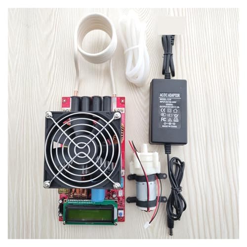 Induktionsheizung, 2000 W Hochfrequenz-Induktionsheizmodul Flyback-Treiberheizung Gute Wärmeableitung + Spule + Pumpe + Netzteil von RDVXI