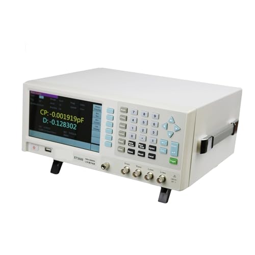 LCR-Kapazitätstester, ET3501 10Hz-100HZ LCR Benchtop Digital Bridge Desktop LCR Tester Meter Kapazität Widerstand Impedanz Induktivität Messen von RDVXI