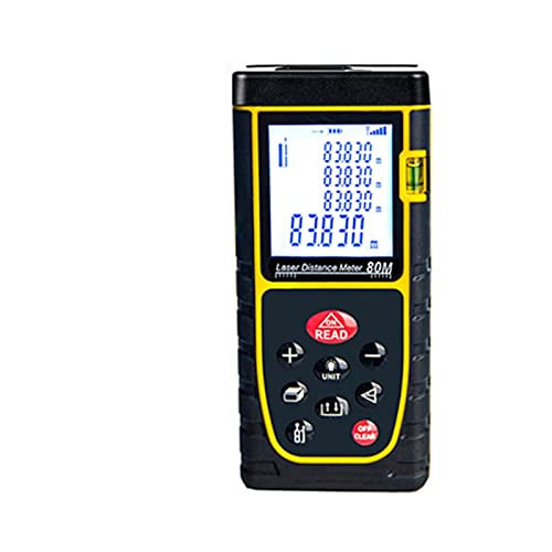 Landvermessungsmesser, Level Entfernungsmesser Entfernungsmesser 40M 60M 80M 100M Entfernungsmesser Lineal Finder Diastimeter Maßband D1013(80m) von RDVXI