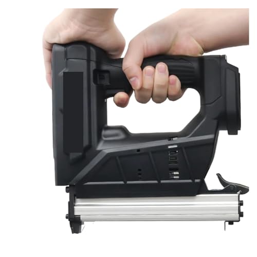 Nagelpistole, 21V Akku-elektrische Nagelpistole Holzbearbeitung F30/422 Nagler Hefter Home Tragbarer Framing Nagler For Batterie(422J) von RDVXI