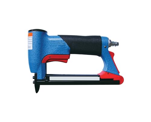 Nagelpistole, 8016LN/FS8016-B Feindraht-Lufttackerpistole BEA-Typ Gasnagler Pneumatische U-Typ-Pneumatik-Streifennagelpistole Tackerpistole(Short nose) von RDVXI