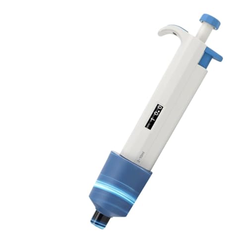 Pipetten, 1–10 ml Laborpipette, halbsterilisierte Pipette, verstellbare Einkanal-Pipetten aus Kunststoff, Handpipette for Flüssigkeitstropfer von RDVXI