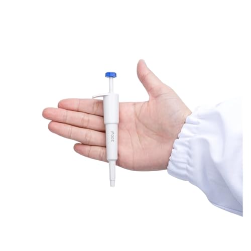 Pipetten, 200ul Mini-Pipette, manuelle Laborpipetten, Mikropipette mit festem Volumen, kompatibel mit universellen 200μl-Spitzen, Laborbedarf von RDVXI