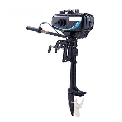 RDVXI Außenbordmotoren, 2-Takt-Außenbordmotor mit 3,5 PS for Boote, elektrischer Trolling-Motor, Kajak-Trolling-Motor von RDVXI