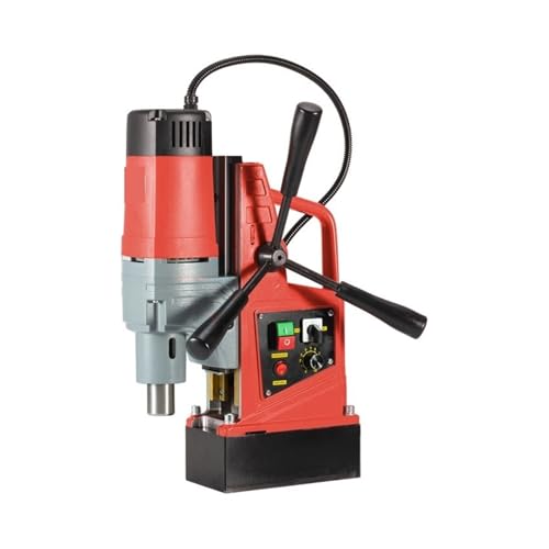Tischbohrmaschinen, AX23/23RE AX28/28RE Magnetische Bohrmaschine Maximale Bohrleistung 23mm Bohren Tippen Geschwindigkeitsregulierung Vorwärts- und Rückwärtsdrehung(AX28RE) von RDVXI