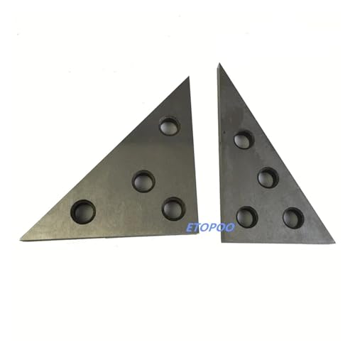 Wägezelle, 2 Teile/satz Solide Winkel Platten Winkel Block Set 30-60-90 & 45-45-90 Präzision +/- 20 Sekunden Winkel Block Gauge Maschinist Tool Wägezelle, 2 Teile/satz Solide Winkel Platten Winkel Block Set 30-60-90 & 45-45-90 Präzision +/- 20 Sekunden Winkel Block Gauge Maschinist Tool von RDVXI