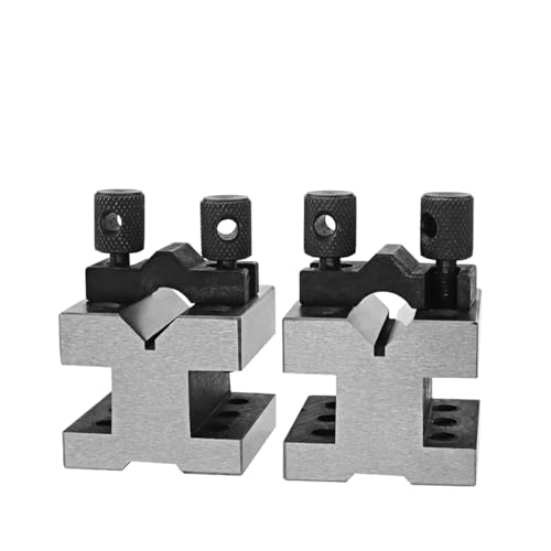 Wägezelle, V-Block-Erdungspaar mit Klemmsatz, präzise abgestimmtes Paar. Präzises 90°-Machinist-Mehrzweck-Messgerät(60x60x50 1pc) von RDVXI