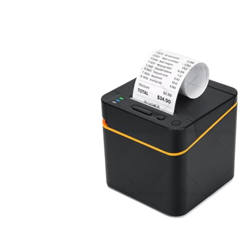 RDWQDGJG 58mm Thermal -Ticketdrucker 58E USB Bluetooth -kompatibler Quittungsdrucker mit Cutter -Desktop -Drucker Kompatibel mit Quittungen und Tickets Sonderangebot(USB-LAN-Blue Tooth) von RDWQDGJG
