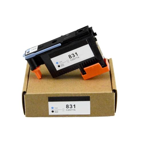 RDWQDGJG 831 Latex -Printhead -kompatibel mit Latex -Druckern Modellen 110 115 310 315 330 335 360 365 370 560 570 Ersatz Kompatibel mit CZ677A CZ678A CZ679A CZ680A(1PC BK and C) von RDWQDGJG