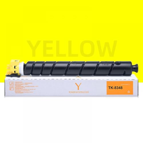 RDWQDGJG TK8348 TK-8348 8348 Tonerersatzkompatibel mit Taskalfa 2552CI 2553CI 2552 2553 Drucker(Yellow) von RDWQDGJG
