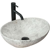 REA - aufsatzwaschbecken sofia light stone von REA