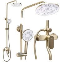 Duschset Rea Drop Brush Gold Duschset Rea Drop Brush Gold von REA