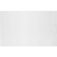 REA - duschtasse bazalt white 80X100 von REA