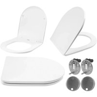 REA - langsam schliessender wc-sitz uf duroplast flat white von REA