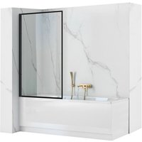 REA - badewanneaufsatz lagos fix 80 schwarz von REA