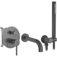 Rea Wannenarmatur Lungo Titanium von REA