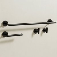 Set Von Badezimmerhaken Rea Ari Black 4 Pieces Set Von Badezimmerhaken Rea Ari Black 4 Pieces von REA
