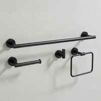 Set Von Badezimmerhaken Rea Grid Black 4 Pieces Set Von Badezimmerhaken Rea Grid Black 4 Pieces von REA