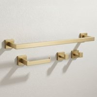 Set Von Badezimmerhaken Rea Rio Brush Gold 4 Pieces Set Von Badezimmerhaken Rea Rio Brush Gold 4 Pieces von REA
