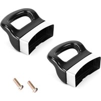 2 Stück Schnellkochtopf-Griff, Schnellkochtopf-Seitenstützgriff, Ersatz, schwarze Bakelit-Griffe mit Bakelit-Griff für Töpfe von READCLY