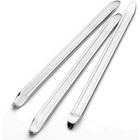 3 Stück Reifenheber, 30 cm Manganstahl Reifenheber Löffel Reifenentferner Reparaturwerkzeuge für Fahrrad Motorrad Fahrrad Auto Reifenwechsel (Silber) von READCLY