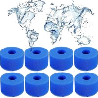 8er Set wiederverwendbarer Schaumstofffilter vom Typ S1 für Intex S1 Spa, Pool und Aquarium 8er Set wiederverwendbarer Schaumstofffilter vom Typ S1 für Intex S1 Spa, Pool und Aquarium von READCLY
