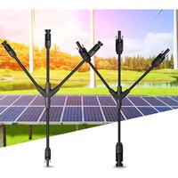 Readcly - Professioneller Solarpanel-Kabelstecker, Y-Typ-3-Abzweig, für Solar-Photovoltaik-Panel-System von READCLY