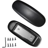 Universal-Ersatzpolster für Armlehnen für Bürostuhl, mit Befestigungsloch, Schwarz, 10,2 cm, 2 Stück von READCLY
