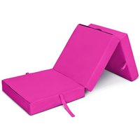 Loft 25 - Klappmatratze, Indoor Futonmatratze, Wasserabweisende Campingmatratze, 198x66x14 cm Faltbare Matratze mit Tragegriff, Wandelbare Matratze Loft 25 - Klappmatratze, Indoor Futonmatratze, Wasserabweisende Campingmatratze, 198x66x14 cm Faltbare Matratze mit Tragegriff, Wandelbare Matratze von READY STEADY BED